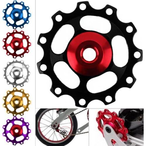 Bicycle Guide Wheel Aluminum Alloy 11 Gear Bicycle Road MTB Rear Derailleur Pulley Guide Roller Wheel Fit for Shimano/Derailleur