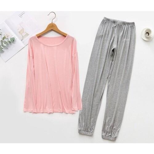 Pajamas womens two piece set thin autumn leisure suit home clothes thin autumn unicornio lenceria femenina zaful onesie women