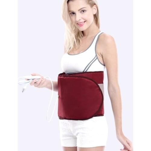 Far infrared massage belt slimming belt thermal electric heating Moxibustion waist support belt Thin thighs Thin arm 220V