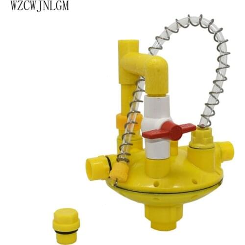 Poultry farming system water line water pressure regulator automatic pressure regulating valve buck regulator filter 1pcs