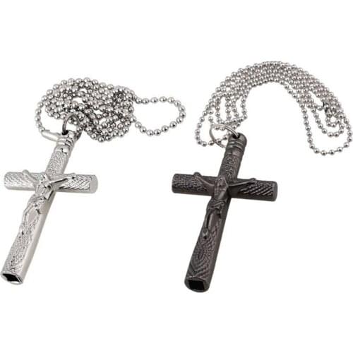 Steel Cross Drum Tuning Key Necklace Pendant Wrench Instruments Parts Accs