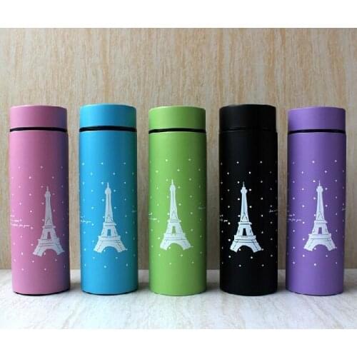 220ML Tower thermocup Mini Thermos Vacuum Flask Cups garrafa termica Vacuum Cup Stainless Steel Coffee Mug
