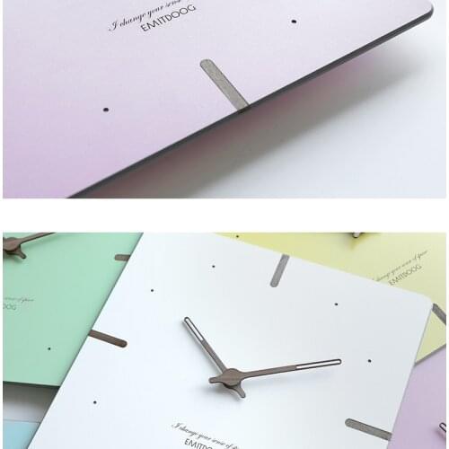 Light Luxury Clock Wall Clock Living Room Wall Hanging Large Nordic Personality Creative Modern Decoration