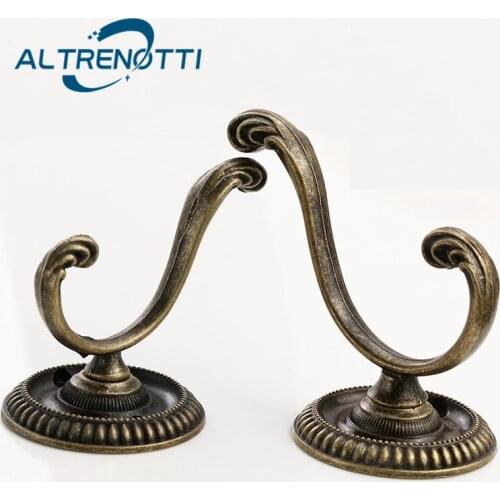 Home Decoration Coat Bag Hat Zinc Hook Antique Copper Chinese Style Vintage For House Bathroom Kitchen Behind Door Wall Hardware