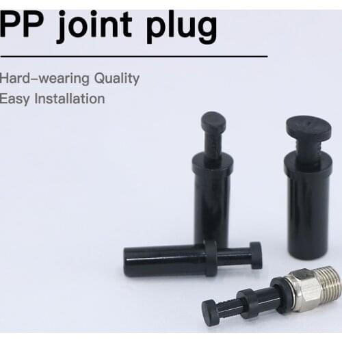 1pcs Pneumatic components quick-connecting PP Joint plugs for trachea 4mm/6mm/8mm/10mm/12mm quick-plugging plugs