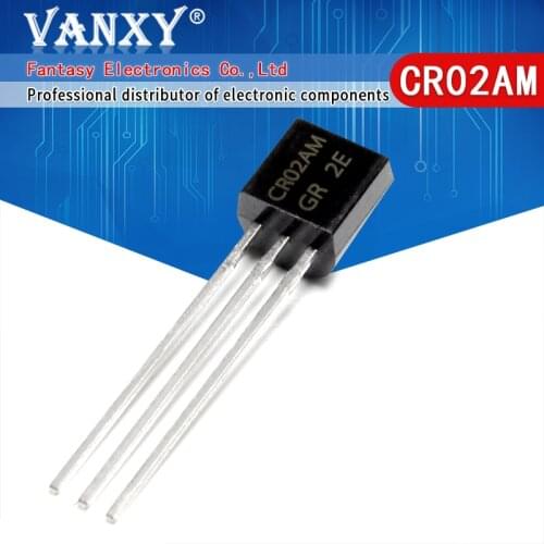 10pcs CR02AM-8 TO-92 CR02AM8 CR02AM TO92 CR02A