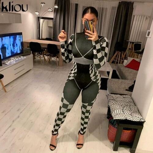 2021 Summer New Style Womens Fashion Sexy Stitching Printed Jumpsuit