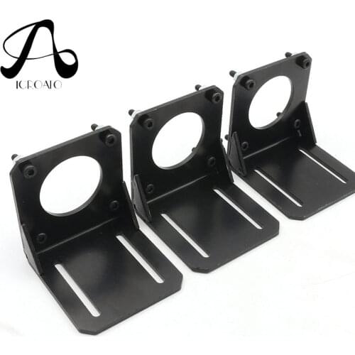 3Pcs 57 Stepper Motor Nema23 L Holder Stepper Motor Bracket Nema 23 Stepper Motor Steel Mounting Bracket,with Mounting Screw