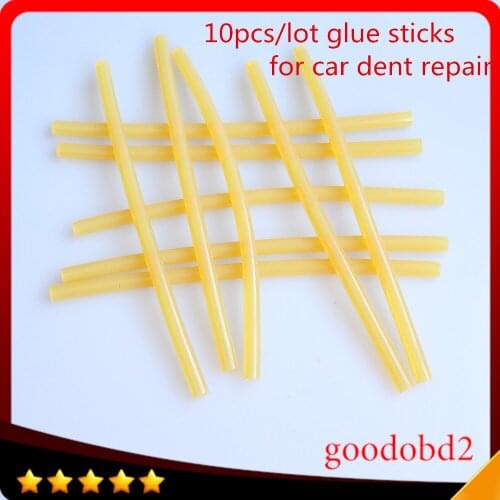 Car tool 10pc/set Hot Melt Glue Sticks 11mm*265MM Melt Adhesive Glue Stick Work with Hot Glue Gun Hand Tools Set Ferramentas
