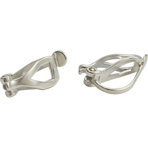 Beadsnice 925 Sterling Silver Ear Clip Earring Findings Diy Jewelry Supplies 38913