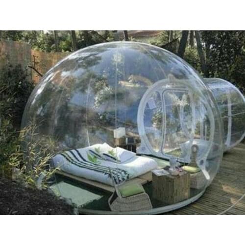 CE High quality Stargaze Outdoor Single Tunnel Inflatable Bubble Camping Tent