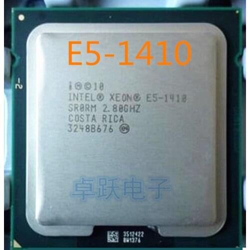 Intel Quad-Core E5-1410 CPU 2.8GHZ LGA1356 scrattered pieces E5-1410 Free shipping