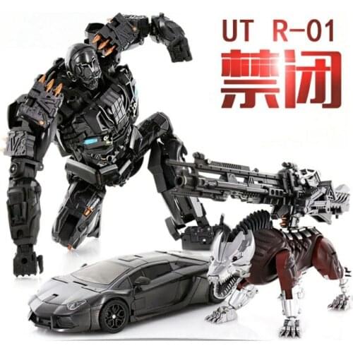 VT-01 VT01 Transformation Toys Action Figure Robot Confinement Lockdown Deformation Double Dog Steeljaw Collection Model For Boy