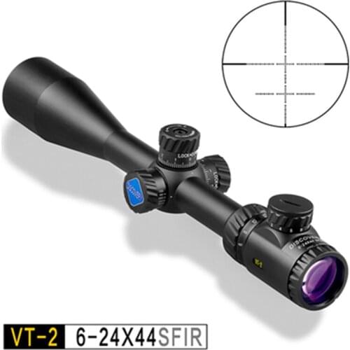 VT-2 6-24X44 SFIR Tactical Scope Optional 3 Illuminated Reticle Hunting Riflescopes Shooting Sights For .308 Rifle Gun