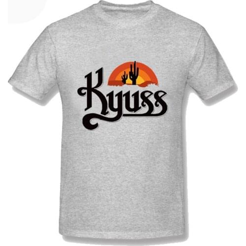 Mew 2021 Funny Summer Print Crew Neck Cotton T-shirt Kyuss Summer Clothing Gift Mens T-shirt Short Sleeve Oversized Streetwear