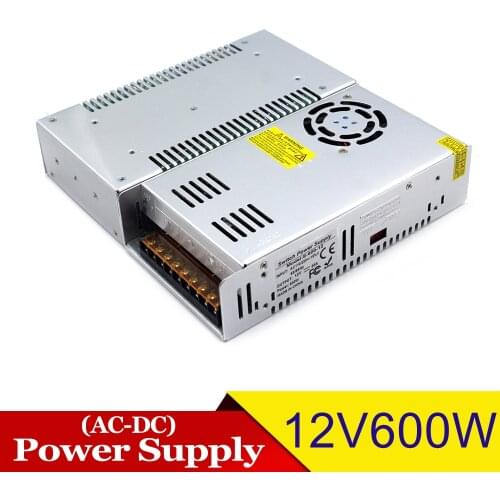 Power Supply DC 12V 15V 18V 24V 36V 48V 48W 60W 72W 100W 120W 150W 180W 200W 300W 360W 400W 480W 500W 600W Lighting Transformers