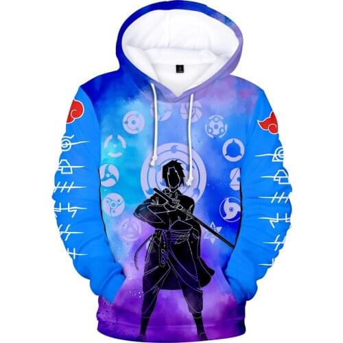 Hot Sale Kpop Ninja 3D Print Akatsuki Hoodie Sweatshirt Men/Women Fashion Autumn Winter Hoodies Kakashi Pullover Sasuke Clothes