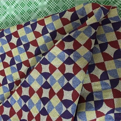 NF28 100*150cm Fashion Cotton Linen Cloth Fabric Cushion Cover Fabric For Needlework Textile Sewing Fabric Home Decoration Cloth