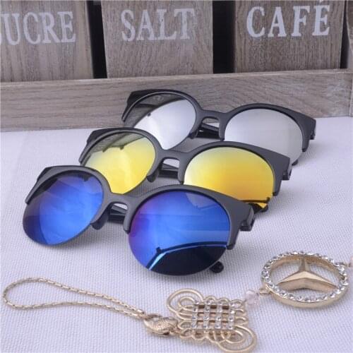 Oculos De Sol Feminino 2020 New Fashion Retro Designer Super Round Circle Glasses Cat Eye Womens Sunglasses Glasses Goggles