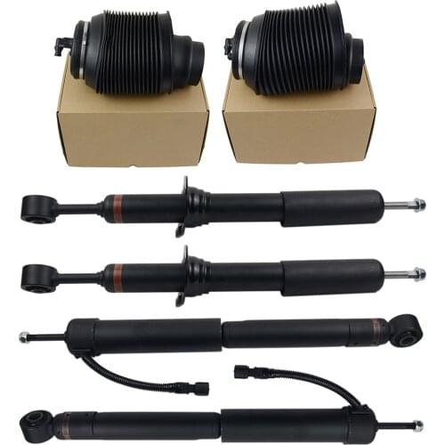 AP01 Front & Rear Air Shock struts ADS Air Spring Bags For Lexus GX470 Toyota Land Cruiser / Prado 120 J12 2002-2009 4808035011