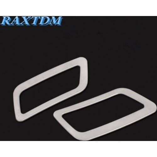 Fit For Nissan Qashqai j11 2014 2015 2016 2017 Chrome Dashboard Air Vent Trim Cover Bezel Interior Garnish Front Insert Frame