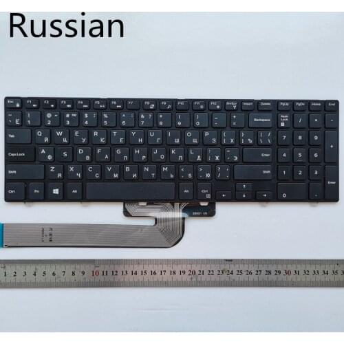 Russian new laptop keyboard for DELL 15M 5547 5557 5548 5545 5542 5543 P39F 15C-1528 3541 3542 3543 3546 3548 3549 5576 5577