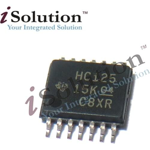 SN74HC125PWR SN74HC125PW SN74HC125 HC125 TSSOP-14 Authentic Original