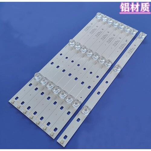 LED Backlight Lamp strip 3 lamp For 202006-DS40M6200-01 DS40M62-DS01-V02 V03 DSBJ-WG B40C61 40X 3V/LED