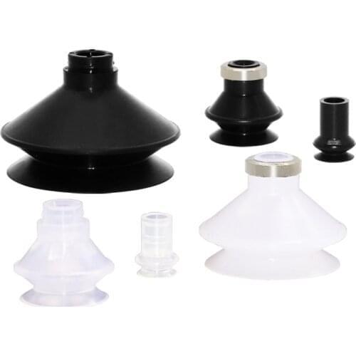 10pcs/Lot Silica gel double-layer organ vacuum suction cup ZP06BN ZP08 10BN ZP13 ZP16 ZP20BN ZP25BN ZP32BN 40/50BS/BN nozzle