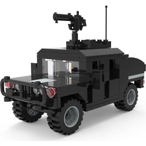 Military Series World war Wheeled armored vehicle weaponry DIY model Building Blocks Bricks Toys Gifts