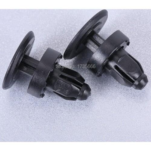 50PCS Cowl Panel Clips Push Type Retainer A18165 91508-SR3-000 91508SR3000 For Honda Civic Del Sol Odyssey CRV