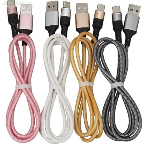 50pcs/lot USB Type C Cable 1m Celestial Column Fast Charging USb C Cable Type-c Data Cord for Samsung S9 S8 Note9 Huawei P20