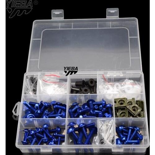 Motorcycle Fairing Bolts for GSX1250 F/SA/ABS GSX1400 GSR750/GSX-S750 10-16 yamaha XSR 700 ABS XSR 900 ABS XV 950 RACER 2016