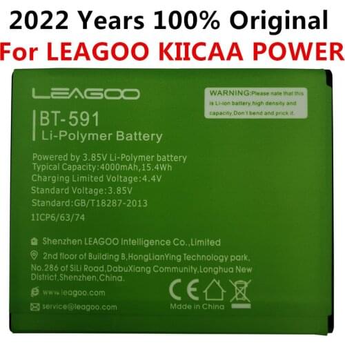 BT-591 4000mAh Battery For LEAGOO KIICAA POWER High Quality +Tracking number