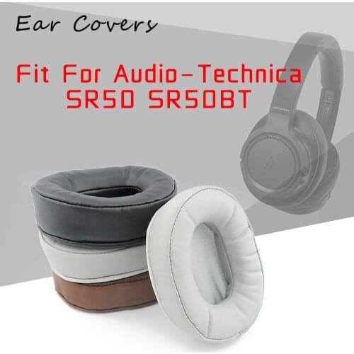 Ear Covers Ear Pads For Audio Technica ATH SR50BT ATH-SR50BT Headset Replacement Earpads Ear-cushions