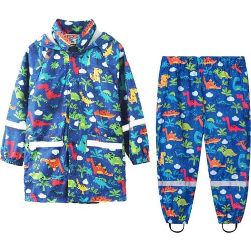 Childrens suit Winter jacket + Velvet boy baby hooded jacket Trouser suit 2-12 year old girl suit/boy sportswear