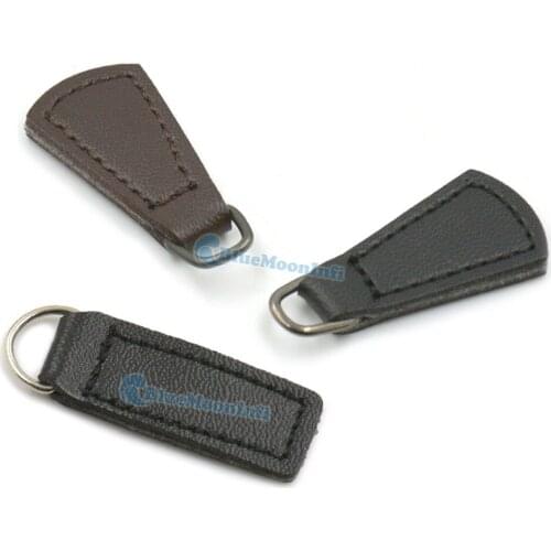 6/12/25 Pcs / Lot #5 PU Leather Zipper Slider Fixer Repair Pull Tab Instant Rescue Repair Set Replacement Molded