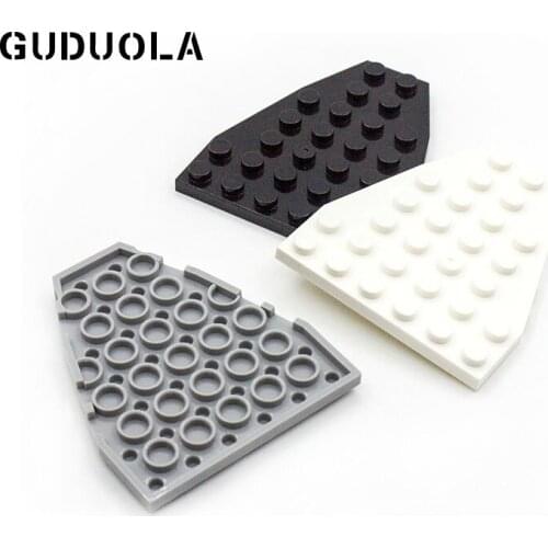 Guduola Special Plate Wing 7x6 with Stud Notches (50303) MOC Building Block Children Toys 10pcs/LOT