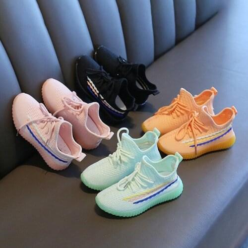 Baby boy shoes Children Casual Sneaker for kids girls white Mesh Running Soft Bottom Canvas Shoes Casual Sports Sneakers