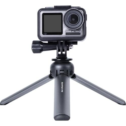 Multifunctional Aluminum Alloy Tripod For GoPro Hero 9,8, 7, 6, 5, 4, 3 and DJI OSMO Pocket and Mobile Phone