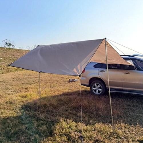 Shelter Shade Camping Side Car Roof Top Tent Awning Waterproof UV Portable Automobile Rooftop Rain Canopy camper trailer