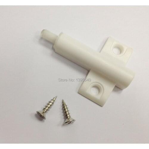 New 10pcs Door Catches Closer With Front Base Damper Soft Closing Fittings Buffer Cabinet Open And Close System