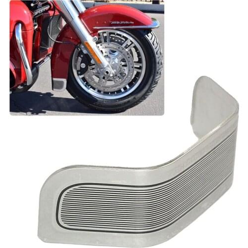 Motorcycle Front Fender Skirt Protector Trim Accent Mudguard For Harley Electra Tri Glide Road King Ultra Limited 2014-2019 2020