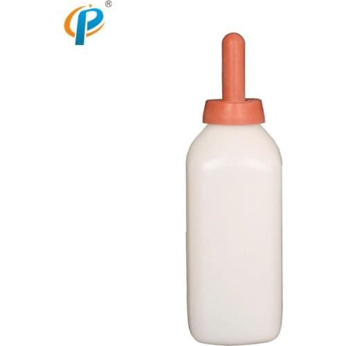 2Liter Penis Shape Plastic Feeding Baby Calf Bottle with Nipple for Feeding Livestock Milk
