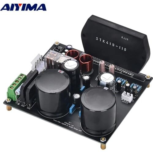 AIYIMA STK419-110 Power Amplifier Board 50W HIFI Amplifiers Sound Audio Speaker Amplificador Home Theater