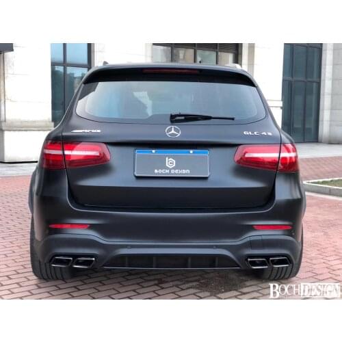 Suitable For Coupe Glc63 and Tail Throat the Rear Lip Exhaust of Mercedes Benz Glc 260 300 43 Sedan Version Amg