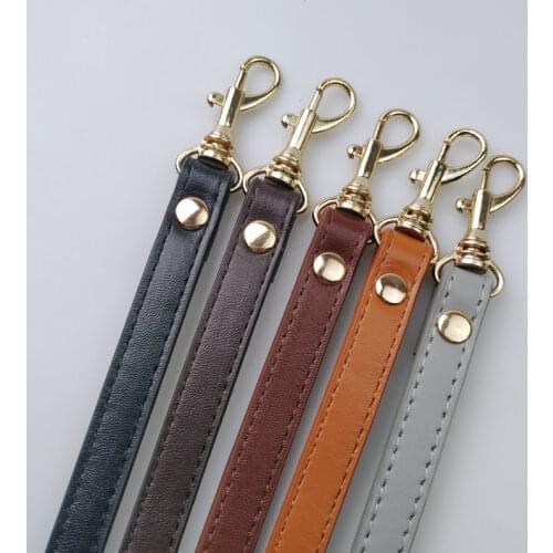 Detachable Handle Replacement Bags Strap Women Girls PU Leather Shoulder Bag Parts Accessories Buckle Belts for DIY accessories