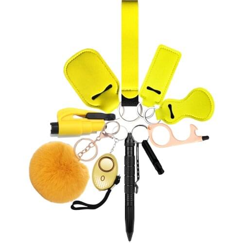 Self Defense Alarm 130Db Security Protect Alert Personal Safety Scream Loud Keychain Emergency Alarm for Women Kids Girl