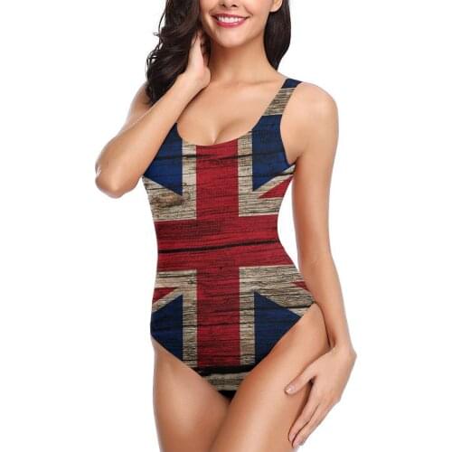 Union Jack(2) sexy Bikinis Women Swimsuit Low Waist Swimsuit Women SPA Beach wear M3