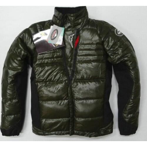 Winter cold-proof Warm Down Jacket motorcycle riding suit warm down vest knight equipped with mens jacket